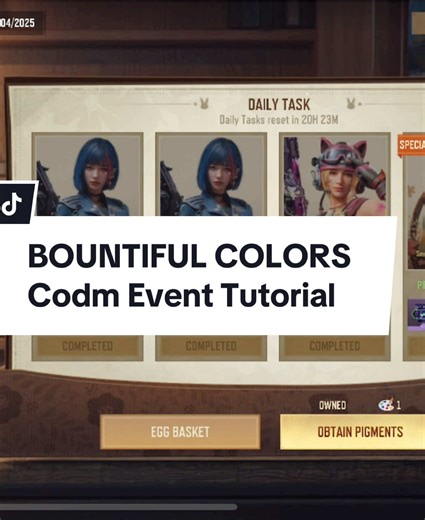 Complete Bountiful Colors Event in CoD Mobile Fast