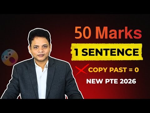 PTE Summarize Written Text 2026 | 4-Step Formula to Score 90