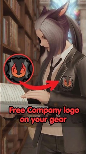 Add Your FC Logo to Your Gear! #finalfantasy #FinalFantasyXIV #FF14 #FFXIV