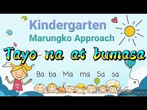 Kindergarten Reading Marungko Approach | Filipino| Teacher Lee