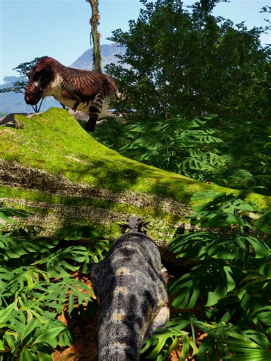 Tyrannosaurus Encounter in The Isle: A Hilarious Adventure