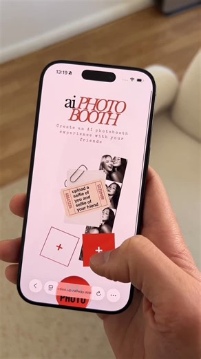 Steven Wommack on Instagram: "3 weeks ago, I built an AI photobooth with @claudeai ✨ Today I am sharing it with you for free! — and you can try it too.🫶🏼 Just comment “photo booth” and I’ll send you the link! 🚀 (⚠️ access is limited to 10,000 image generations - after that the link expires - first come first serve, so be fast 🔥) Sometimes all you need is curiosity (and a little AI guidance). ✨ Can’t wait to hear what you think about it!! #claudepartner"