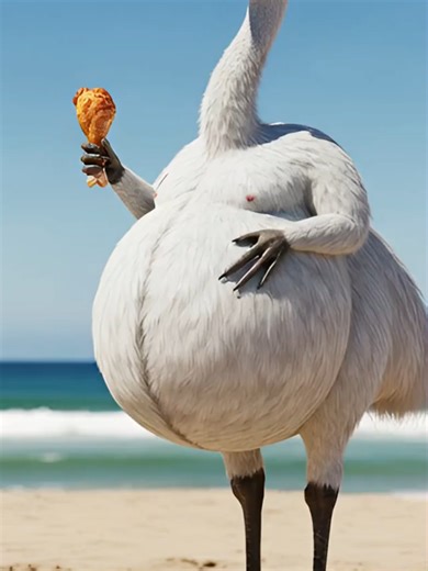 Watch the Fast & Funny Chicken Wing Dance by Emus