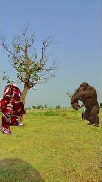 Iron man vs King Kong 😱👿 #ironman #funnyvideo #funny #shorts