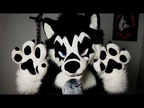 [Furry ASMR] Petting & Mouth Sounds