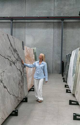 Art Of Marble: Natural Stone Suppliers on Instagram: "A celebration of natural beauty, Four Seasons Marble offers luxurious depth and stunning colour variation, perfect for interiors seeking distinction and timeless style. Where would you put this stone? #fourseasons #luxurymarble #sydneystone #artofmarble #italianstones"