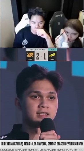 Sanz's Reaction When RRQ Didn't Qualify for the Playoffs