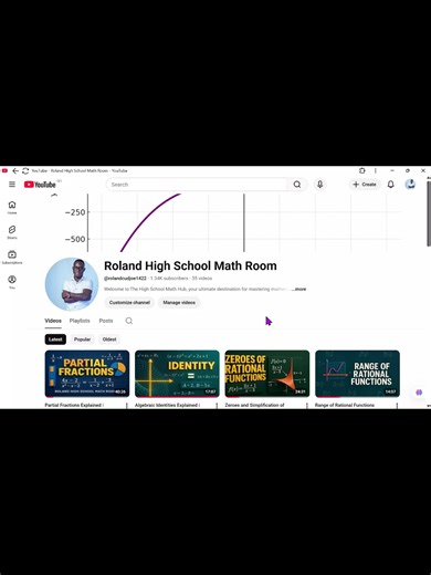 Struggling with SHS Mathematics? I explain topics clearly step by step. Watch full lessons on my YouTube channel. Link in bio.