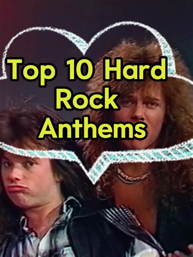 Experience the ten greatest hard rock anthems that defined music.#HardRock #RockAndRoll #ClassicRock #MusicLegends #80s #90s
