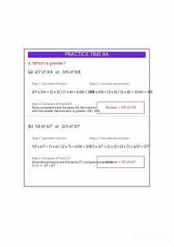 Class 7 Maths Chapter 8 Working with Fractions Exercise 8A Complete Solutions | Study with Sonia