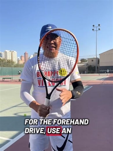 ‏Forehand Drive in Tennis