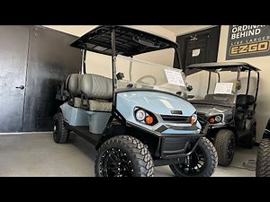 2025 EZGO EXPRESS 6 walk around.