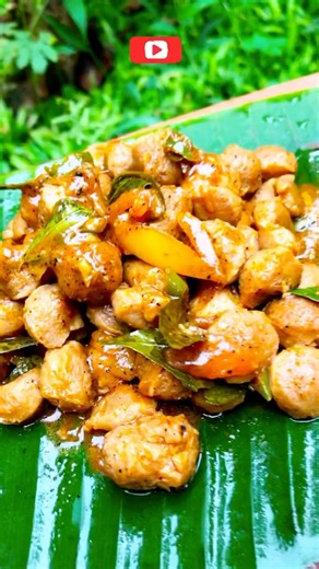 Soya meat Curry| සෝයාමීට්| recipe #testy#soya #spaicy #easy #shorts