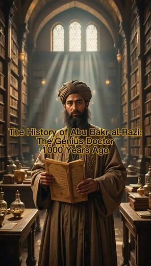 The History of Abu Bakr al-Razi: The Genius Doctor 1000 Years Ago #ai #alrazi #history