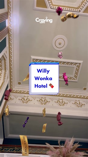 Imperial Hotel Transformed into Willy Wonka Wonderland