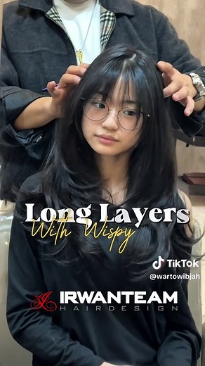 Long Layers with Wispy Bangs: The Perfect Haircut Guide