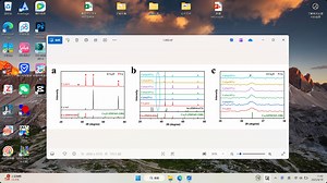 XRD数据处理 从jade分析物相到origin做图