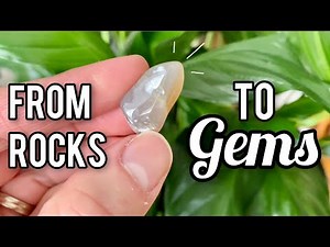 The Beauty of Rock Tumbling | Before and After