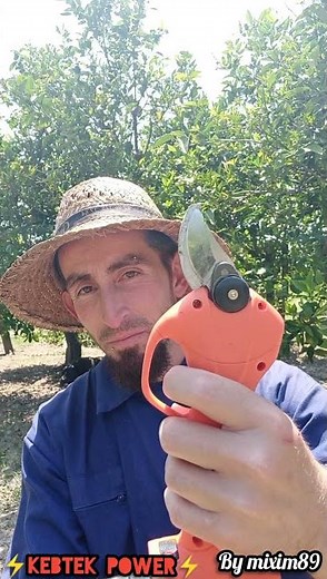 ⚡🔋KEBTEK: Las Mejores y más Ligeras TIJERAS de PODA a BATERÍA (Agricultura y Jardinería) by mixim89