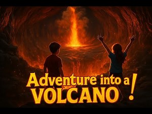 What If you Went Inside a Volcano? | A Fun Science Adventure for Kids