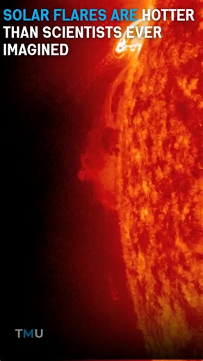 Solar Flares Are Hotter Than Scientists Ever Imagined Scientists just discovered that solar flares are way hotter than we thought. These giant explosions on the Sun don’t just heat up to a few million degrees—they can blast ions to around 60 million degrees Celsius, hotter than anything we imagined. For years, researchers only measured the electrons, but now we know the ions can stay scorching hot for minutes after a flare. This new insight could change how we predict space weather, which affect
