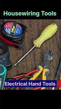 Electrical tools names and pictures || Most Important Electrician Tools #electrician #tools #shorts