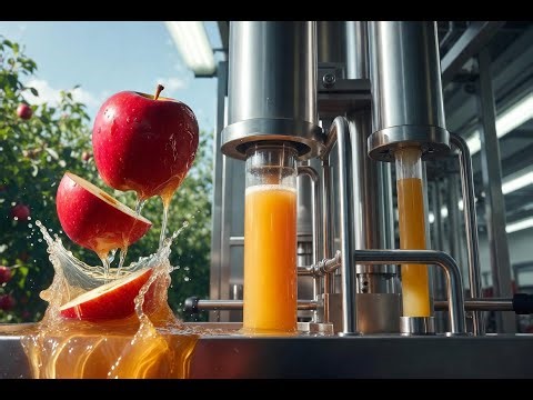 How Apple Juice Is Made in Factories | Inside the Complete Production Process