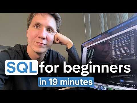 Learn 13 Basic SQL Concepts in 19 minutes (SQL tutorial for Beginners)