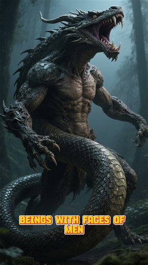 🩸 Monsters of the Nephilim – Forbidden Hybrids Erased from the Bible