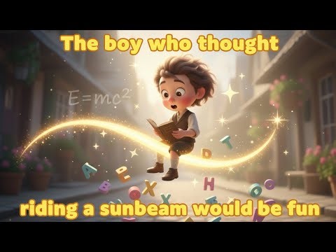 The Boy Wo Thought Riding A Sunbeam Would be Fun!- Albert Einstein