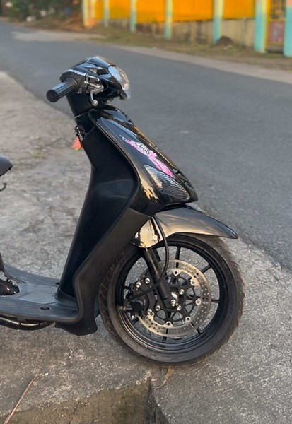 Mio Sporty teardrop exhaust mod — MT8 pipes Mio 125 review