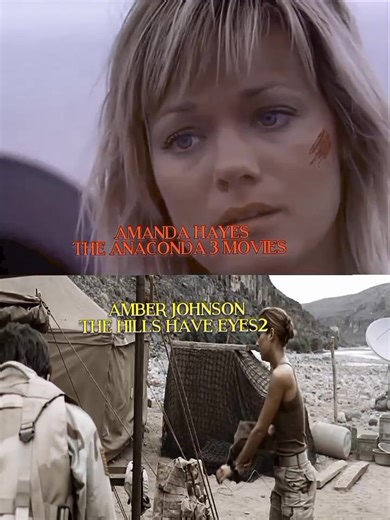AMANDA HAYES THE ANACONDA 3 MOVIES VS AMBER JOHNSON THE HILLS HAVE EYES2 #VIZUALIZA #GOATS #ASMELHORES #EDIÇÃO #DEBATES #AMANDAHAYES #AMBERJOHNSON