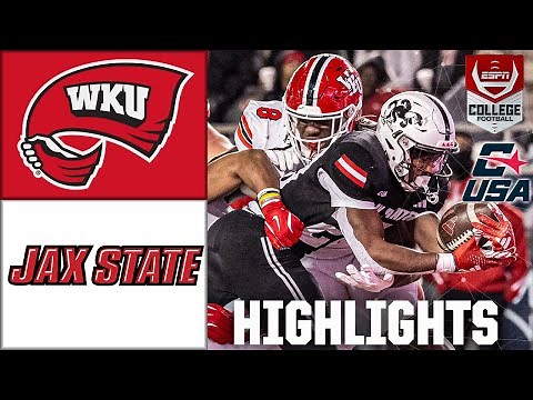 CUSA Championship: Western Kentucky vs. Jacksonville State | Full Game Highlights | ESPN CFB