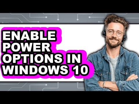 How to Enable Power Options in Windows 10 - Easy Guide
