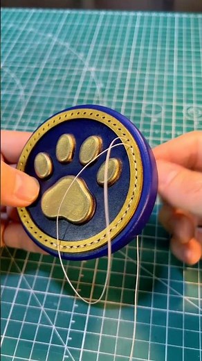 Crafting a Premium "Cat Paw" Leather Case for Gummy Candy.