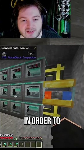 Minecraft Auto-Hammer Setup Guide #shorts