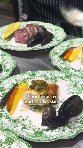 Watch How Professional Caterers Prepare Food for an Event