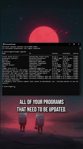 Update Windows Programs using ONE Command!