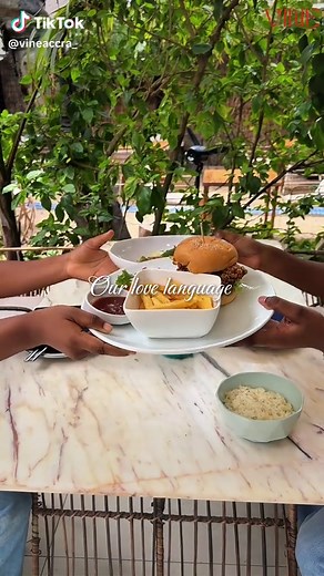 The way to the heart is through the stomach, and Vine Restaurant speaks it fluently. 💘 ✨ #food #ghanatiktok🇬🇭