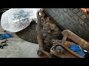 Lowering the front on the '51 Chevy; part 1