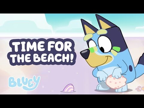 Time for the Beach with Bluey 🏝️ 💙 | Best Moments Compilation ⭐️ | Bluey