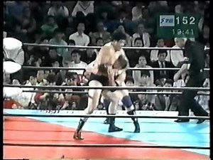 Stan Hansen vs Jumbo Tsuruta ジャンボ鶴田 (04/19/1986)