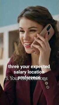 What to expect in a recruiter call #jobinterview #job