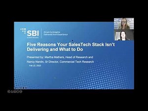 5 Reasons Your Sales Tech Stack Isn't Delivering and What to Do About It
