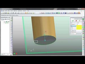 3D CAD: Creo Elements/Direct Modeling : Lofted Helix Command