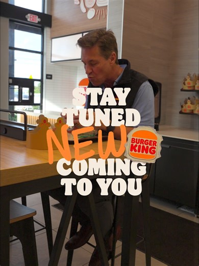 Tom gave out his number, and you told us our restaurants felt old. So we’re building something better. Take a look at the future of BK.