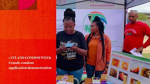 How do we properly insert and make use of female condom #Femidom #STI&CondomWeek | North West Department of Health