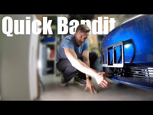 Best solution for a Tesla Model 3/Y front license plate | Quick Bandit | GIVEAWAY