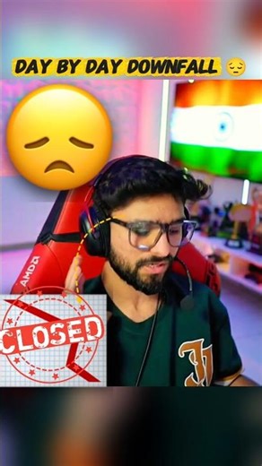 DAY BY DAY DOWNFALL 😔 ‪@LoLzZzGaming‬ #shorts #downfall #viral #ytshorts