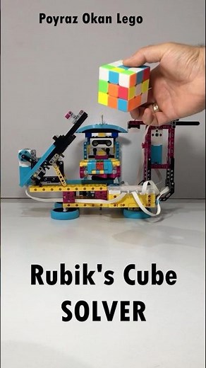 LEGO Rubik’s Cube Solver Robot SPEED RUN! 🤖⚡ | Fast Solve Sequence